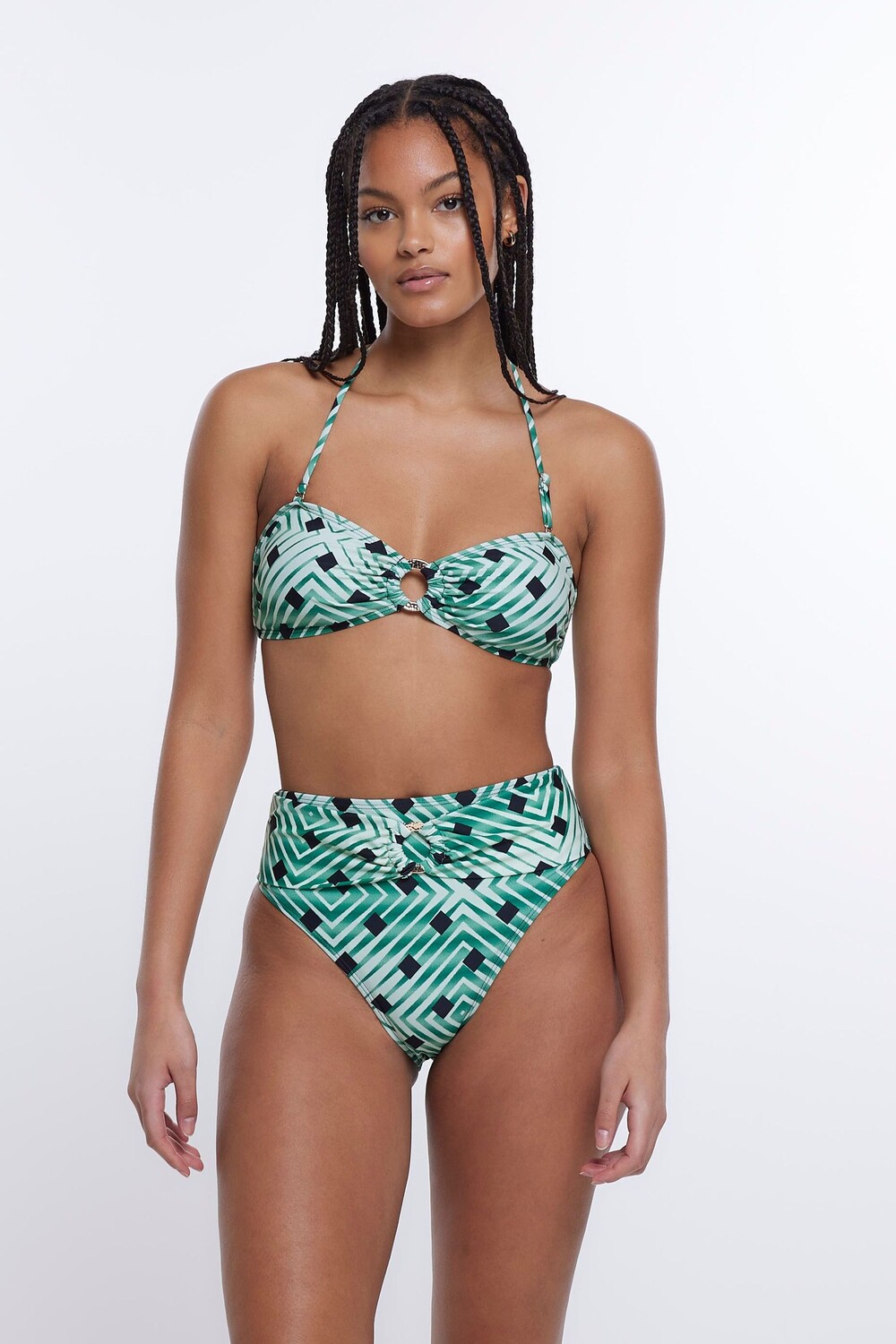 

Трусы с кольцами River Island, зеленый