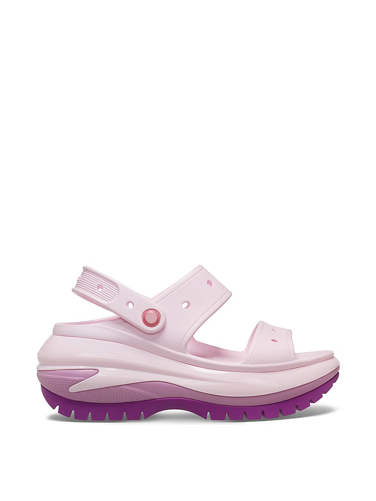 Классические мега-краш сандалии Crocs, мультиколор — фото 2