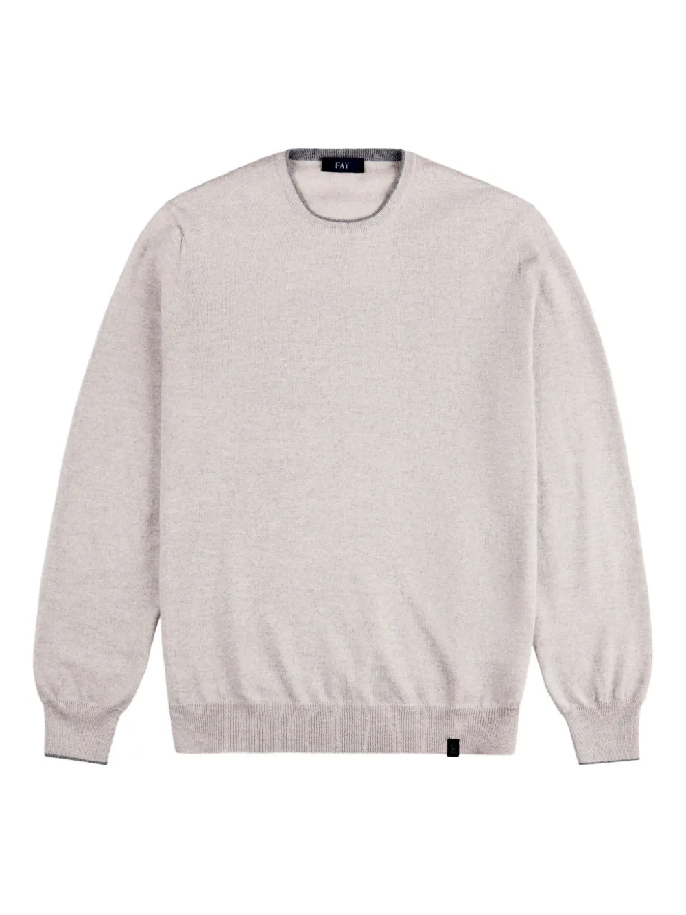 

Джемпер из натуральной шерсти Fay, нейтральный