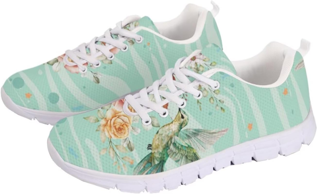 

Женские кроссовки для ходьбы, удобные, с шнуровкой, модные, мужские, противоскользящие, для тенниса, бега и спорта Getelinseng, зеленый