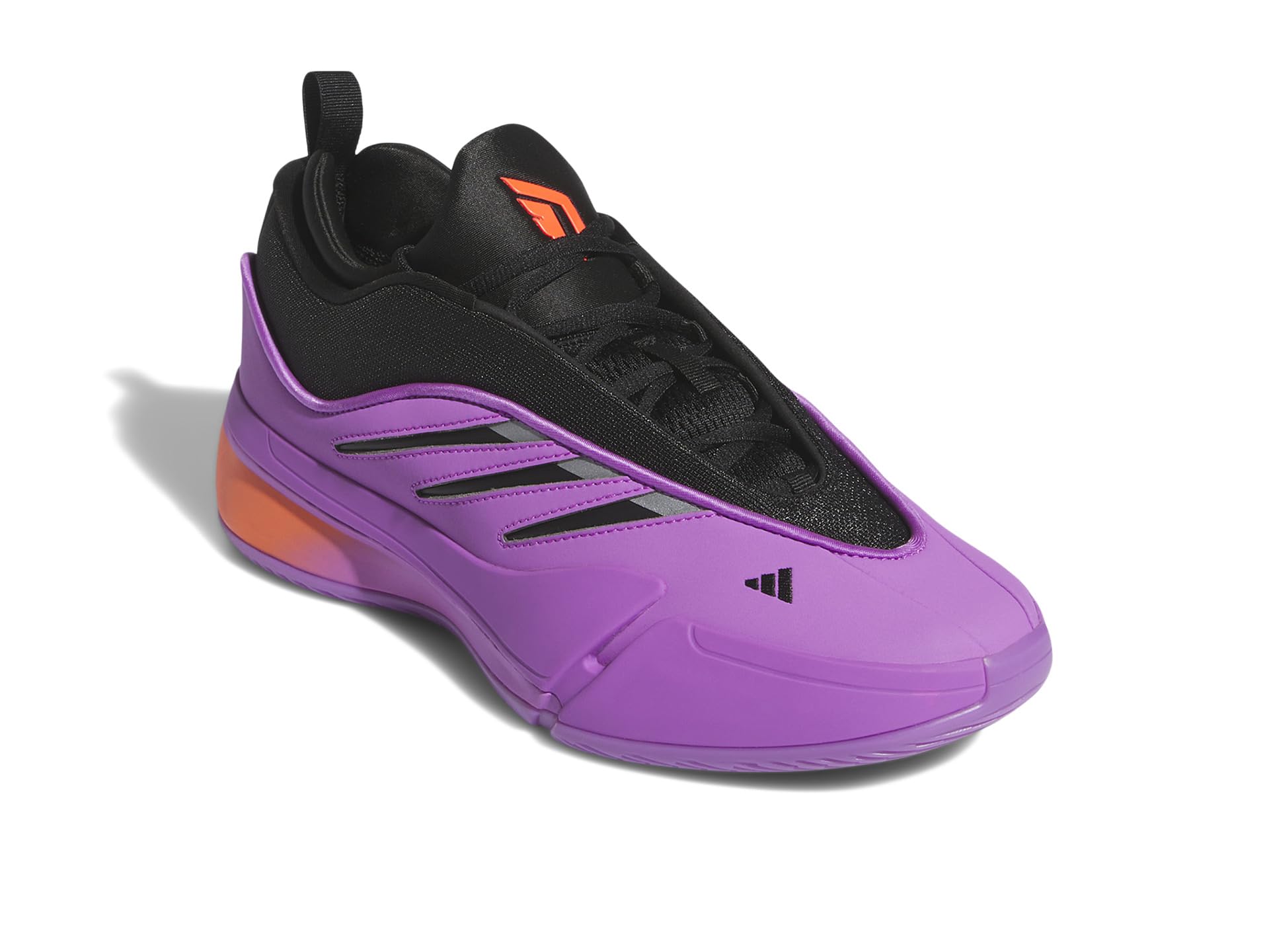 Кроссовки Adidas Dame 9 Basketball Shoes, Purple Burst/Black/Solar Red