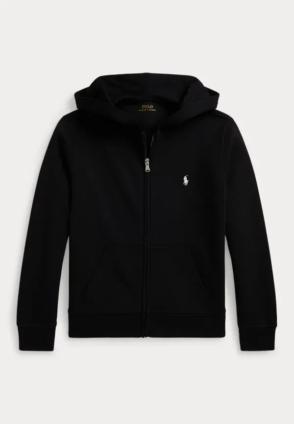 Толстовка на молнии Double Knit Full Zip, Polo Ralph Lauren, чёрный поло