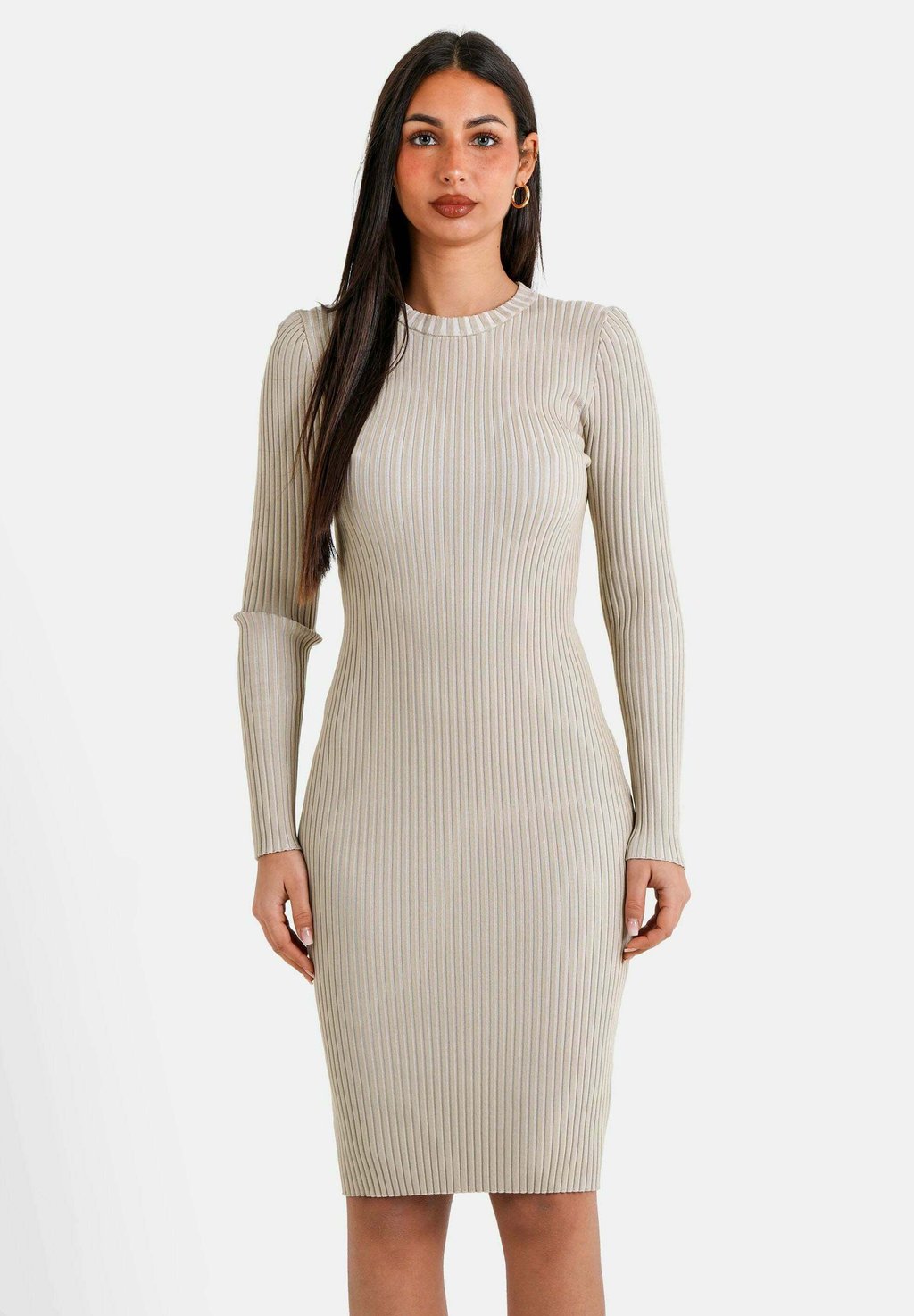 

Платье-футляр BICOLOREDA - Jumper dress Sixth June, бежевый