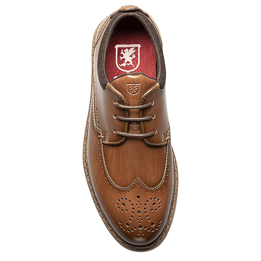 Детский Synergy WingTip Oxford Little/Big Kid Stacy Adams, цвет cognac — фото 4