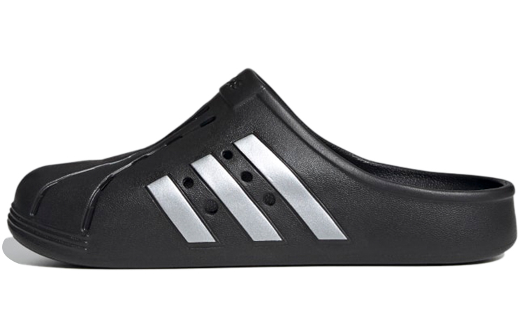 

Шлепанцы и сланцы Adidas Originals Adilette Clog Black Silver