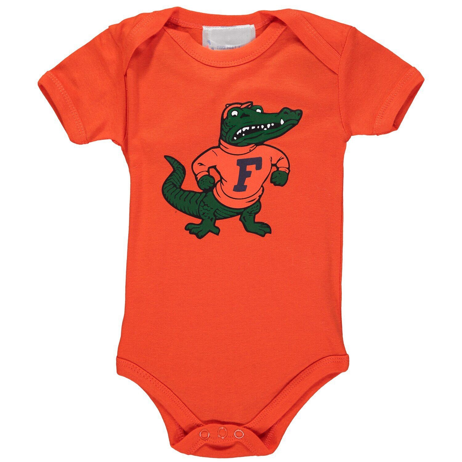 Боди с большим логотипом Infant Orange Florida Gators Unbranded