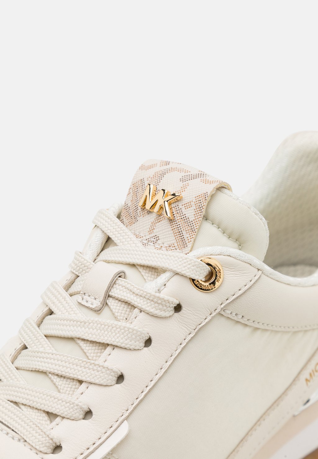 Кроссовки на шнуровке NOVA TRAINER MICHAEL Michael Kors, кремовый