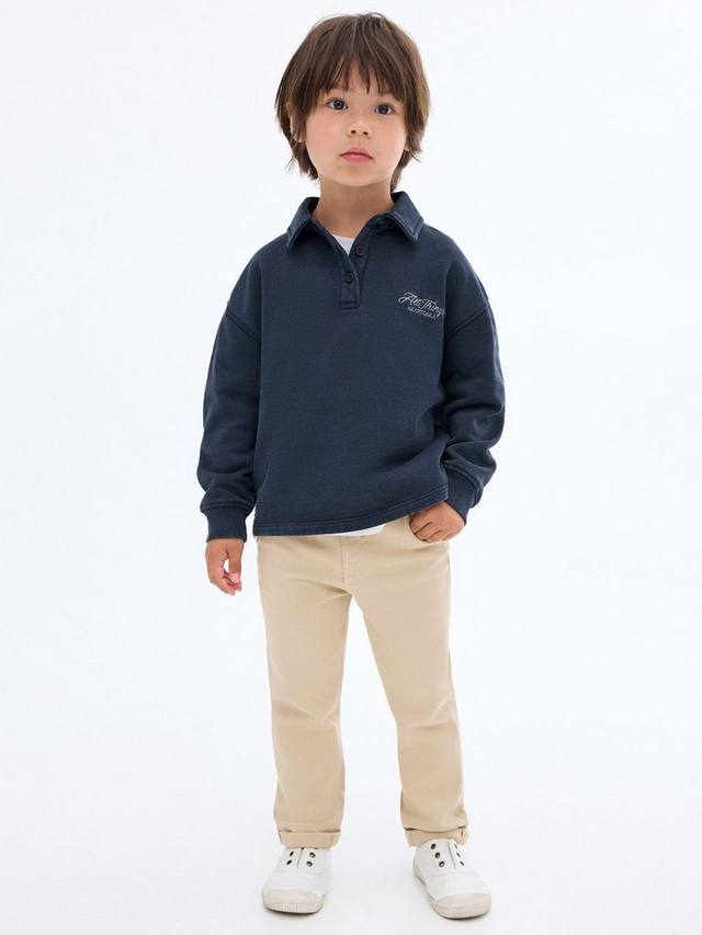 

Детские джинсы Lima из хлопковой смеси с подкатом Mango, Light Pastel Brown