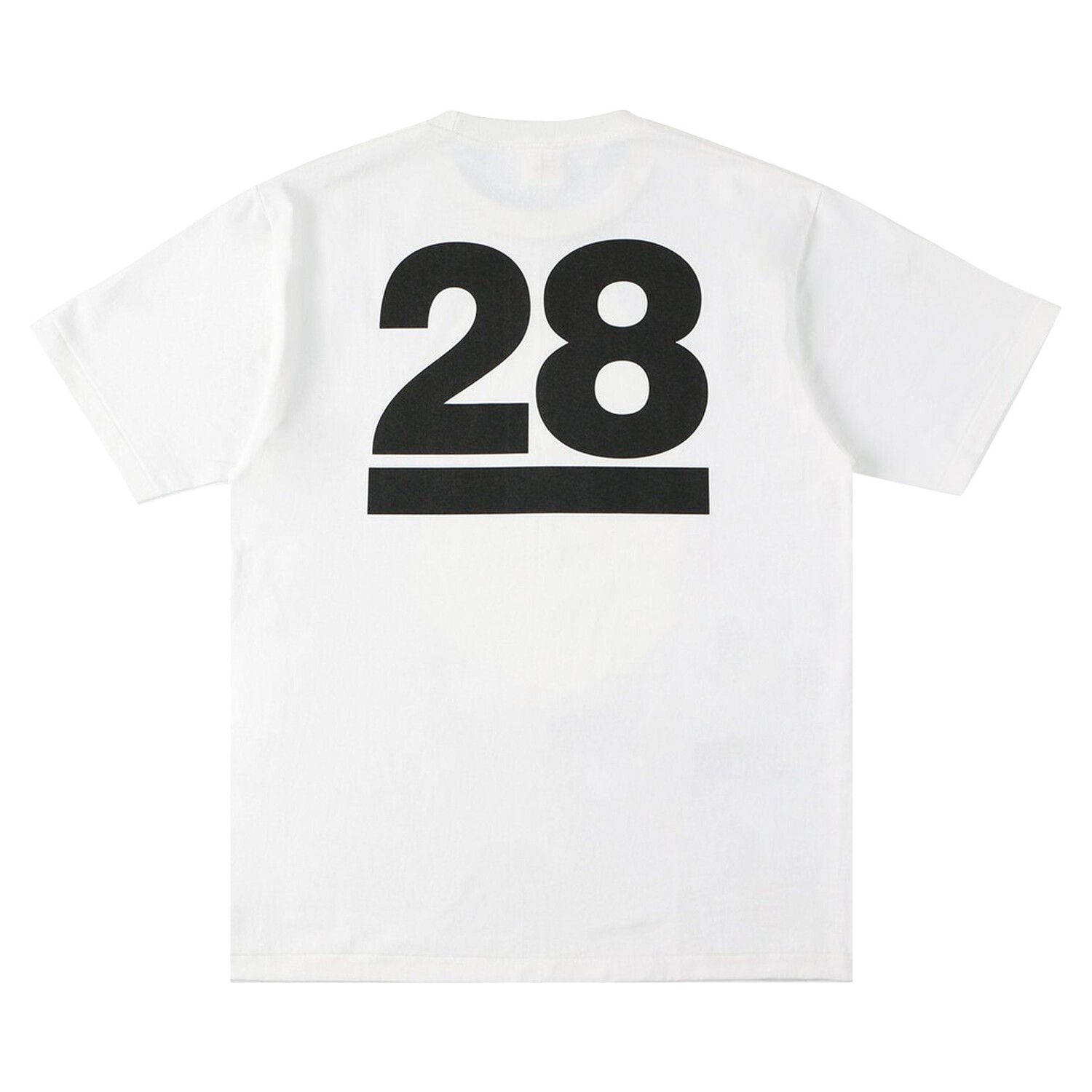 Футболка Белая с головой обезьяны в честь 28-летия BAPE — фото 2