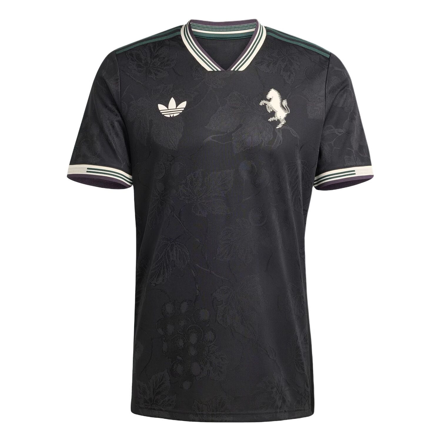 

Футболка Adidas Juventus Floral Adidas Originals, черный/светло-бежевый