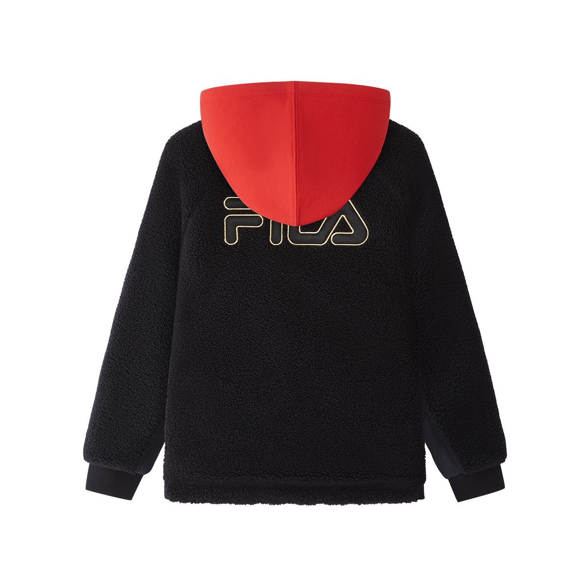 Утепленная курка свободного кроя Kids' FILA KIDS, красный — фото 3