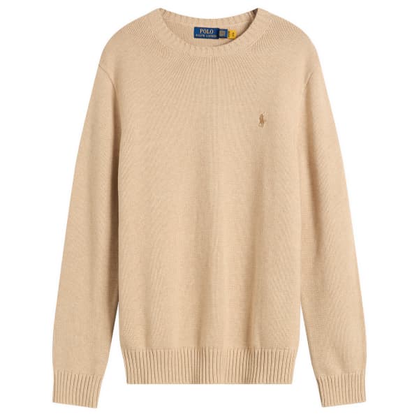 

Хлопковый вязаный джемпер Polo Ralph Lauren, Dune Melange