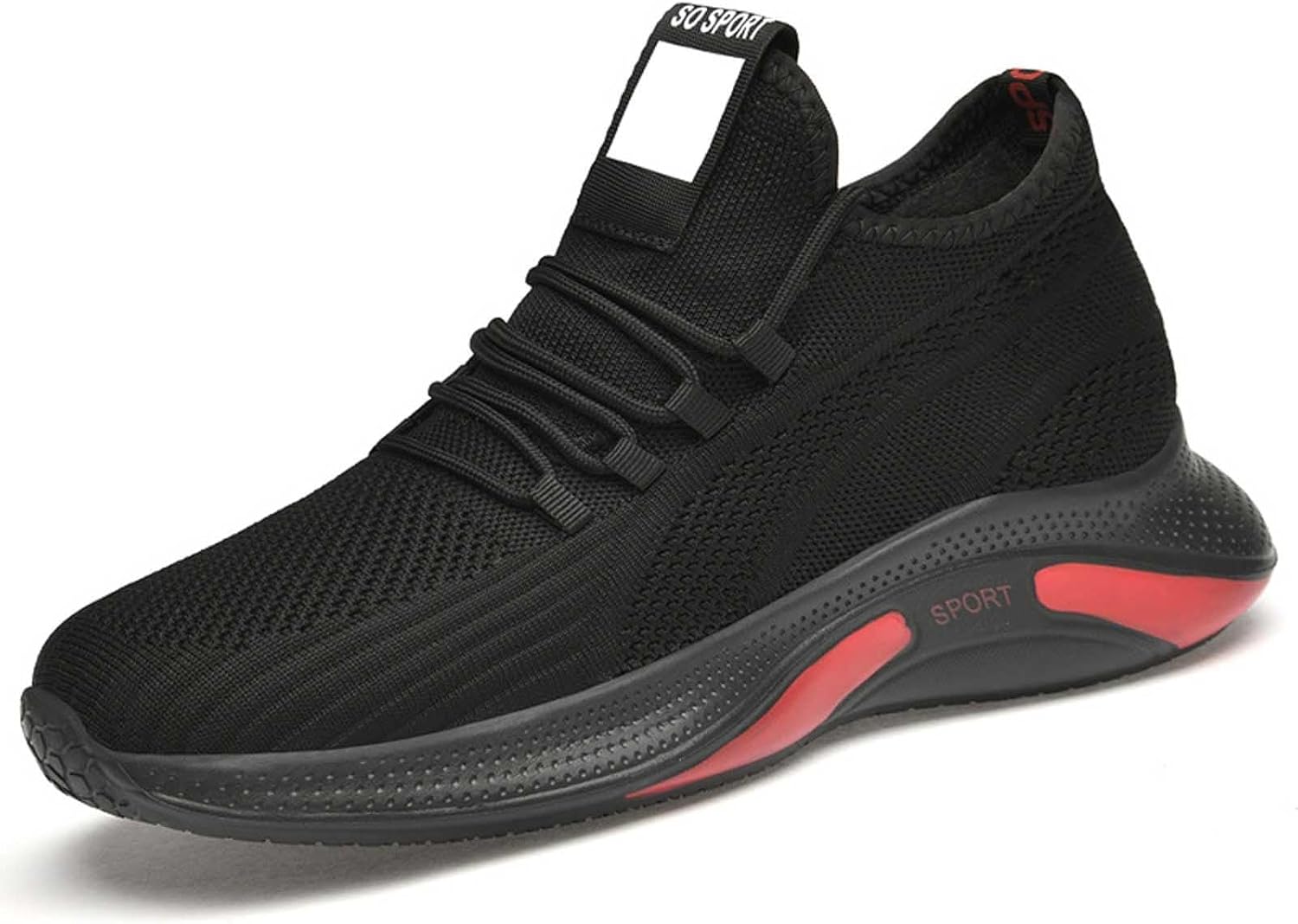 

Кроссовки для мужчин, увеличивающие рост, стильные папины кроссовки для улучшенной производительности и ежедневного комфорта Generic, черный