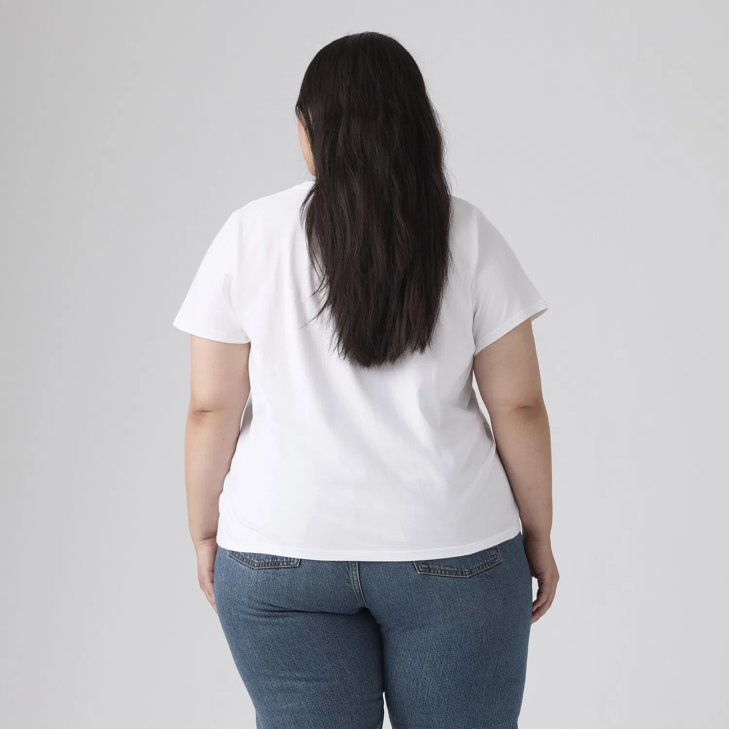 Футболка с идеальным логотипом (большого размера) Levi's, White — фото 4