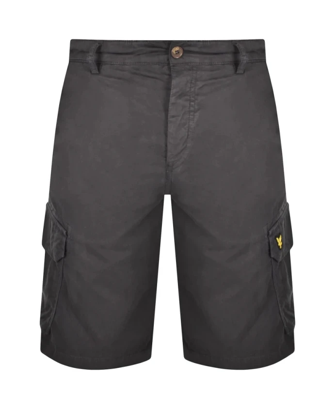 

Брюки-Карго антрацитового цвета в стиле бермуды Lyle & Scott, серый