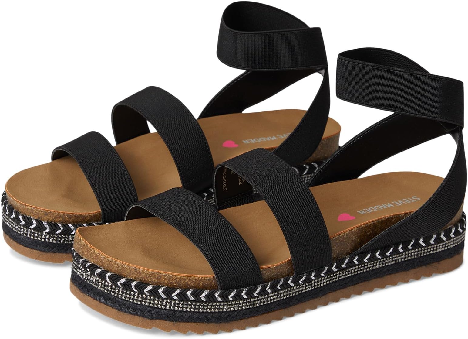 

Сандалии Steve Madden Kids Charisa, черный