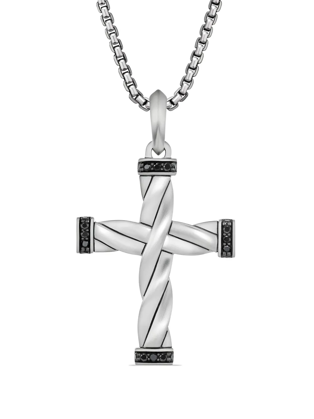 

Серебряная подвеска DY Helios с бриллиантами (48 мм) David Yurman, серебяный