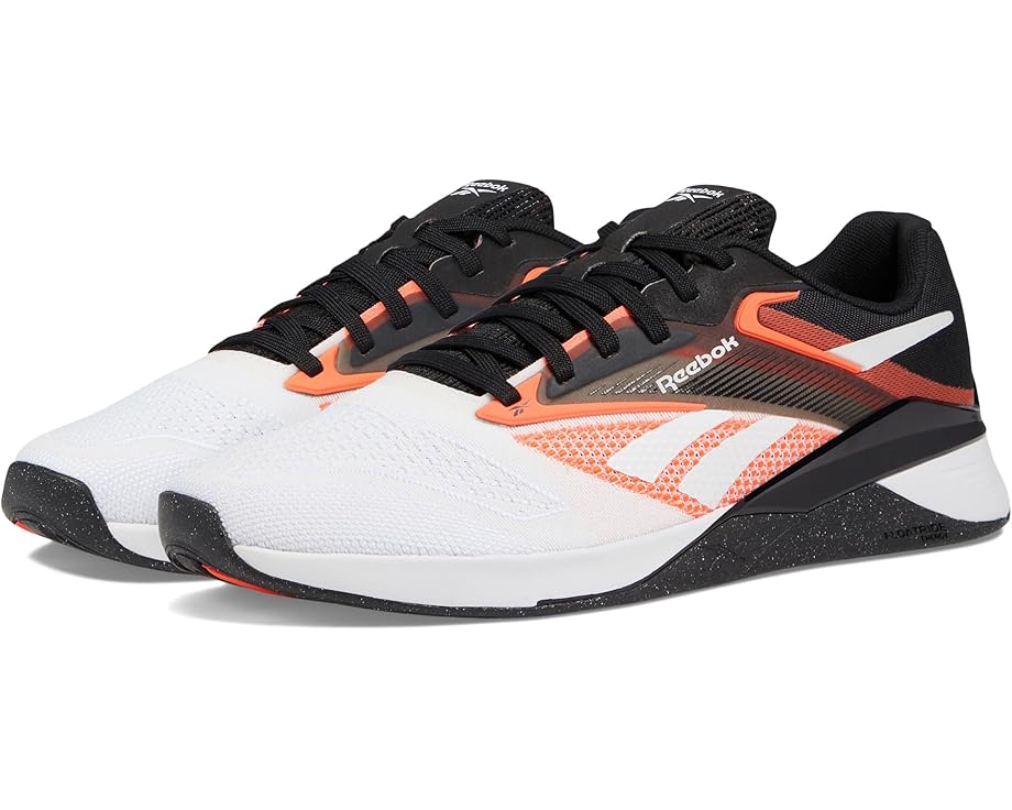 

Кроссовки Reebok Nano X4, цвет Black/White/Orange Flare
