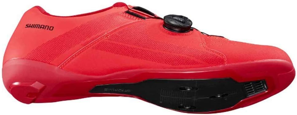 Велосипедные туфли SHIMANO SH-XC300 для кросс-кантри высокого качества, красный — фото 3