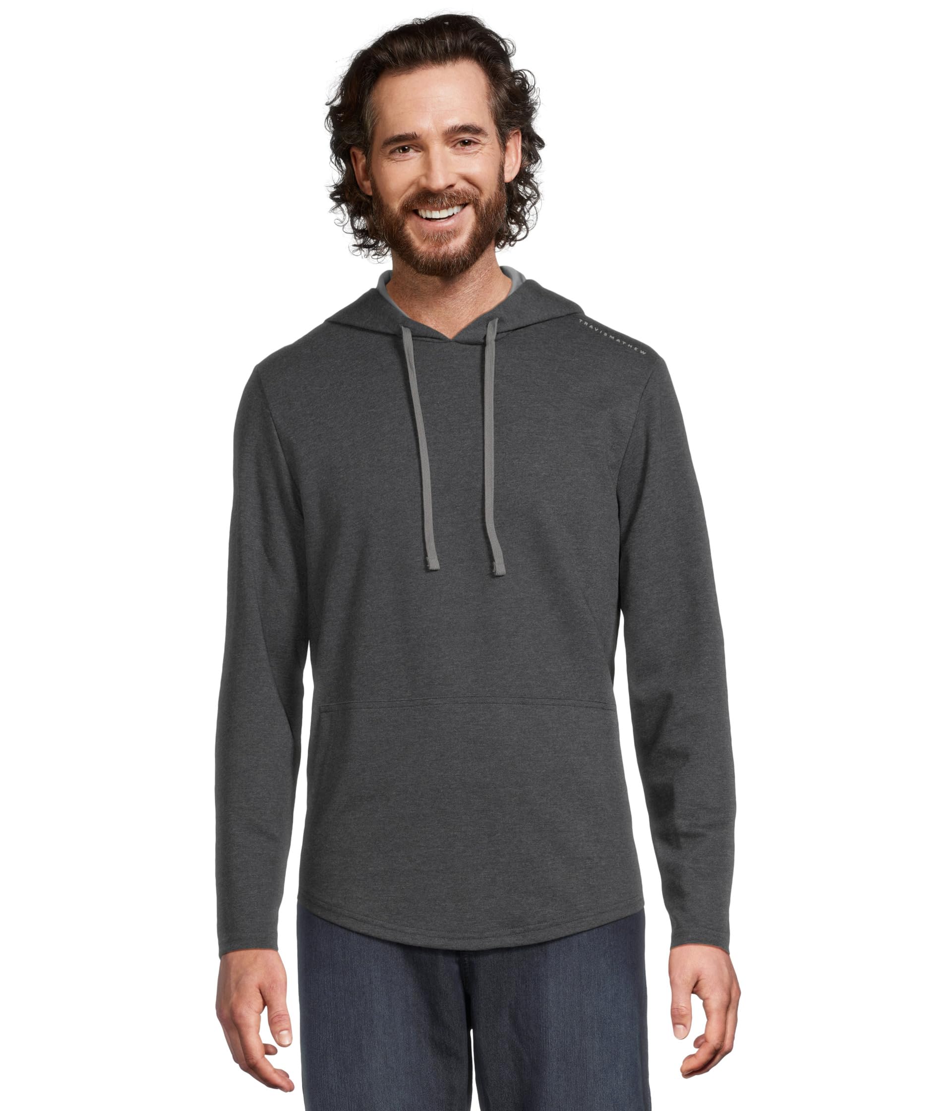 

Худи TravisMathew Upgraded Tech Hoodie, цвет Heather Black