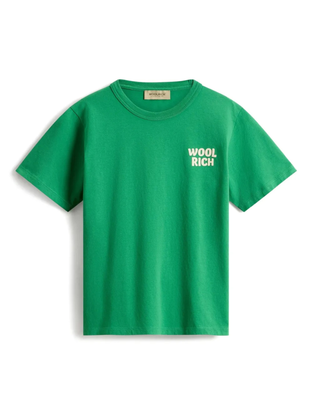 

Woolrich футболка с логотипом, зеленый