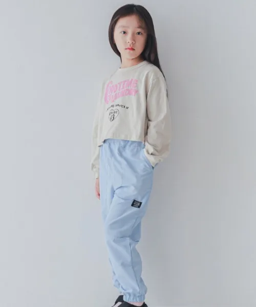 Детская футболка с сердечком Jeans-b 2nd короткая чёрная — фото 4