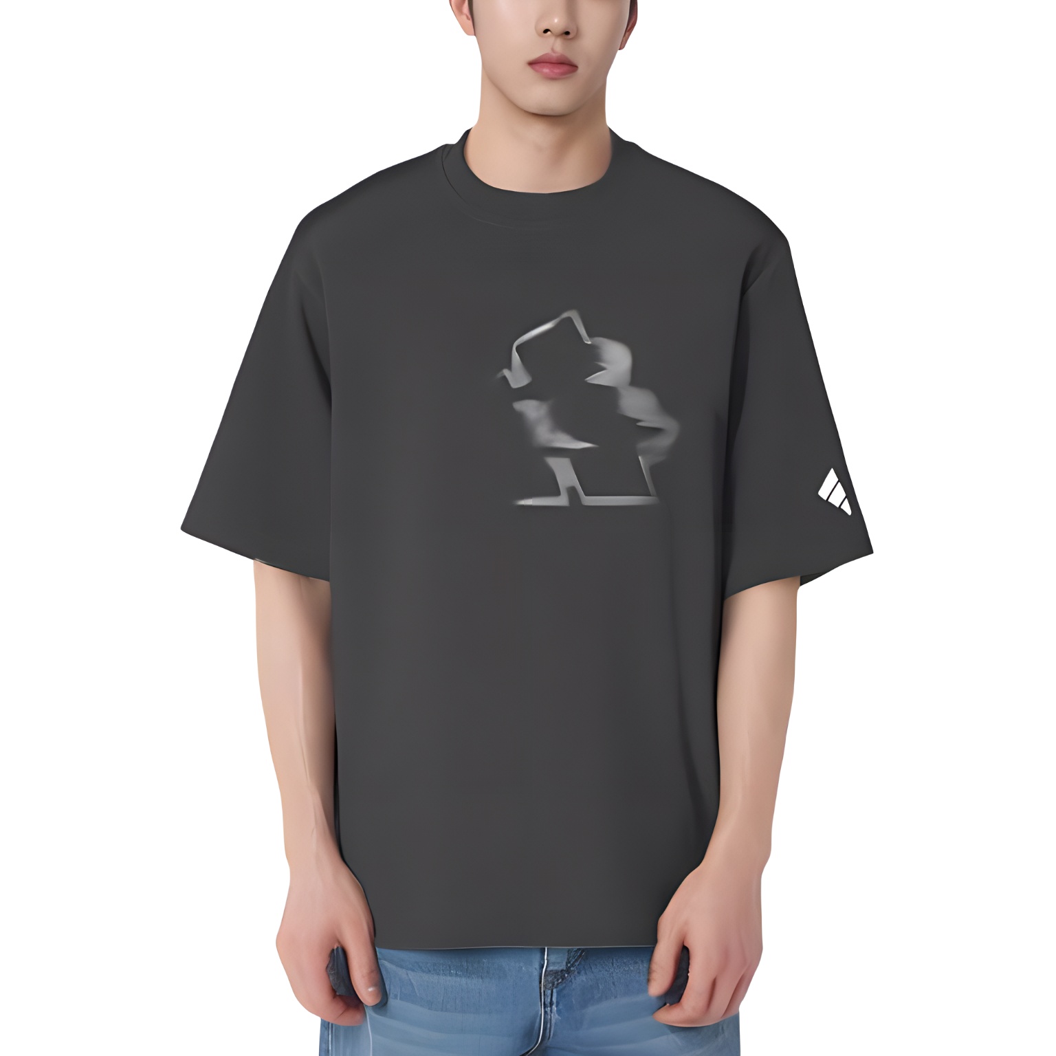 Adidas Футболка FOS Collection мужская black — фото 3