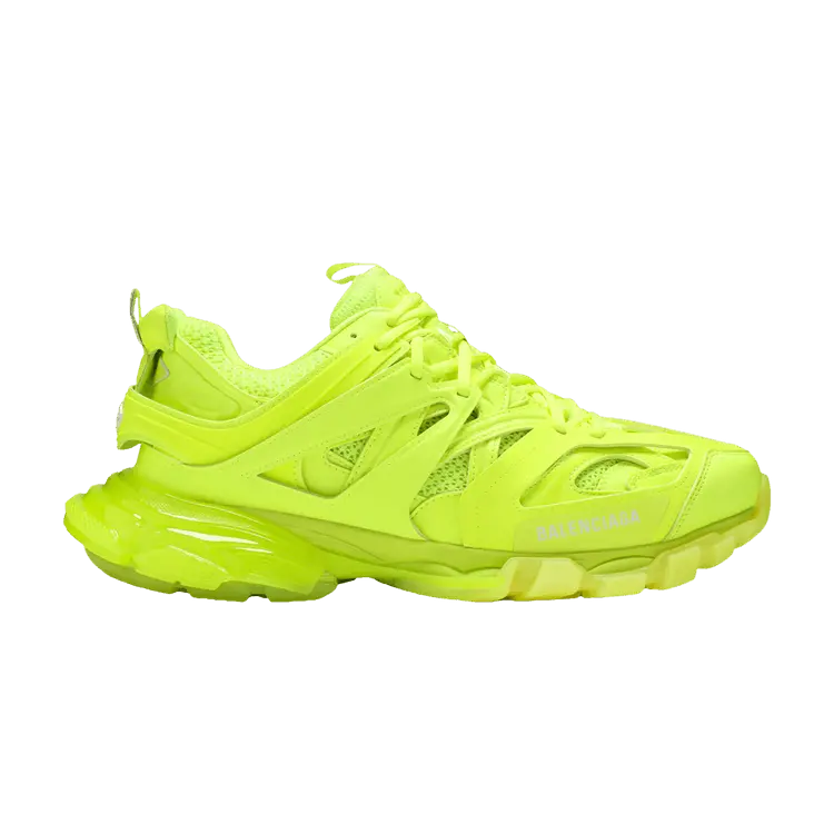 Кроссовки Balenciaga Wmns Track Sneaker Clear Sole - Fluo, желтый