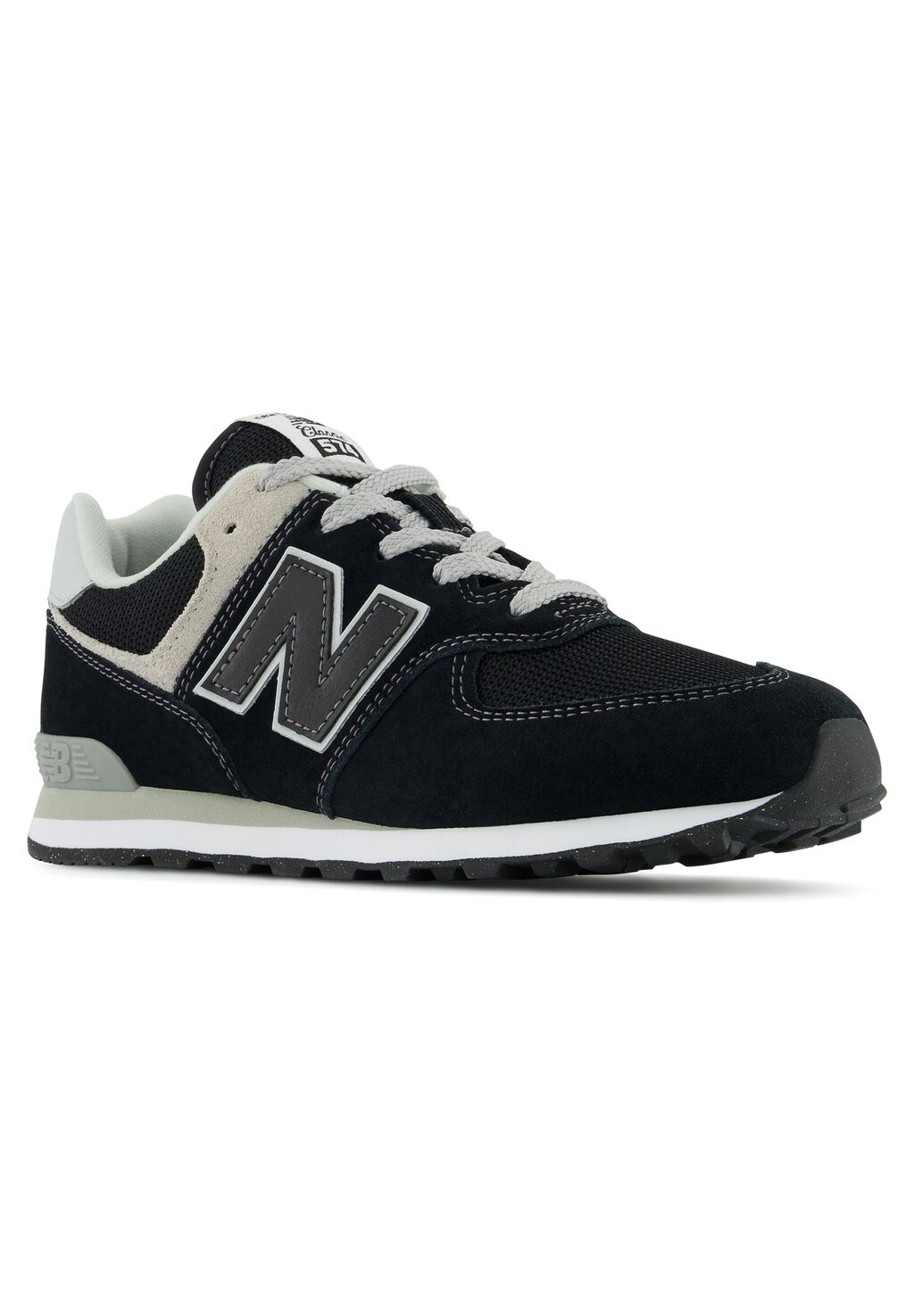 Кроссовки низкие 574 UNISEX New Balance, цвет black white — фото 2