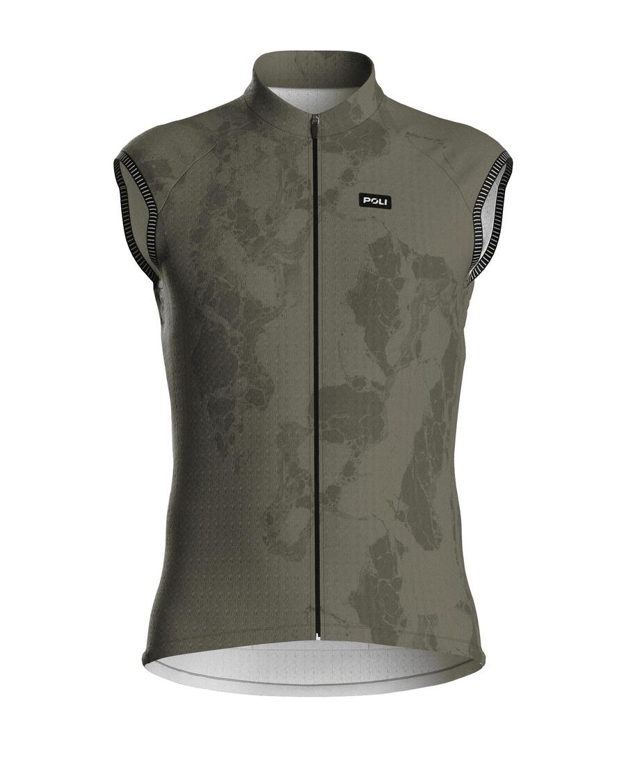 

POLI Велосипедная майка унисекс без рукавов – CARRARE