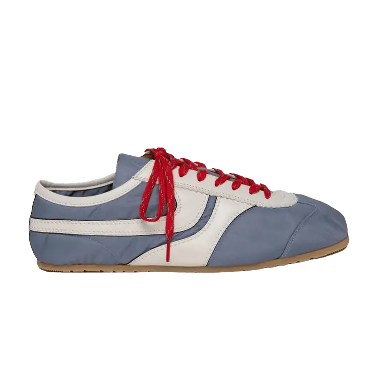 

Кроссовки Dries Van Noten Leather Sneaker, Light Blue Red