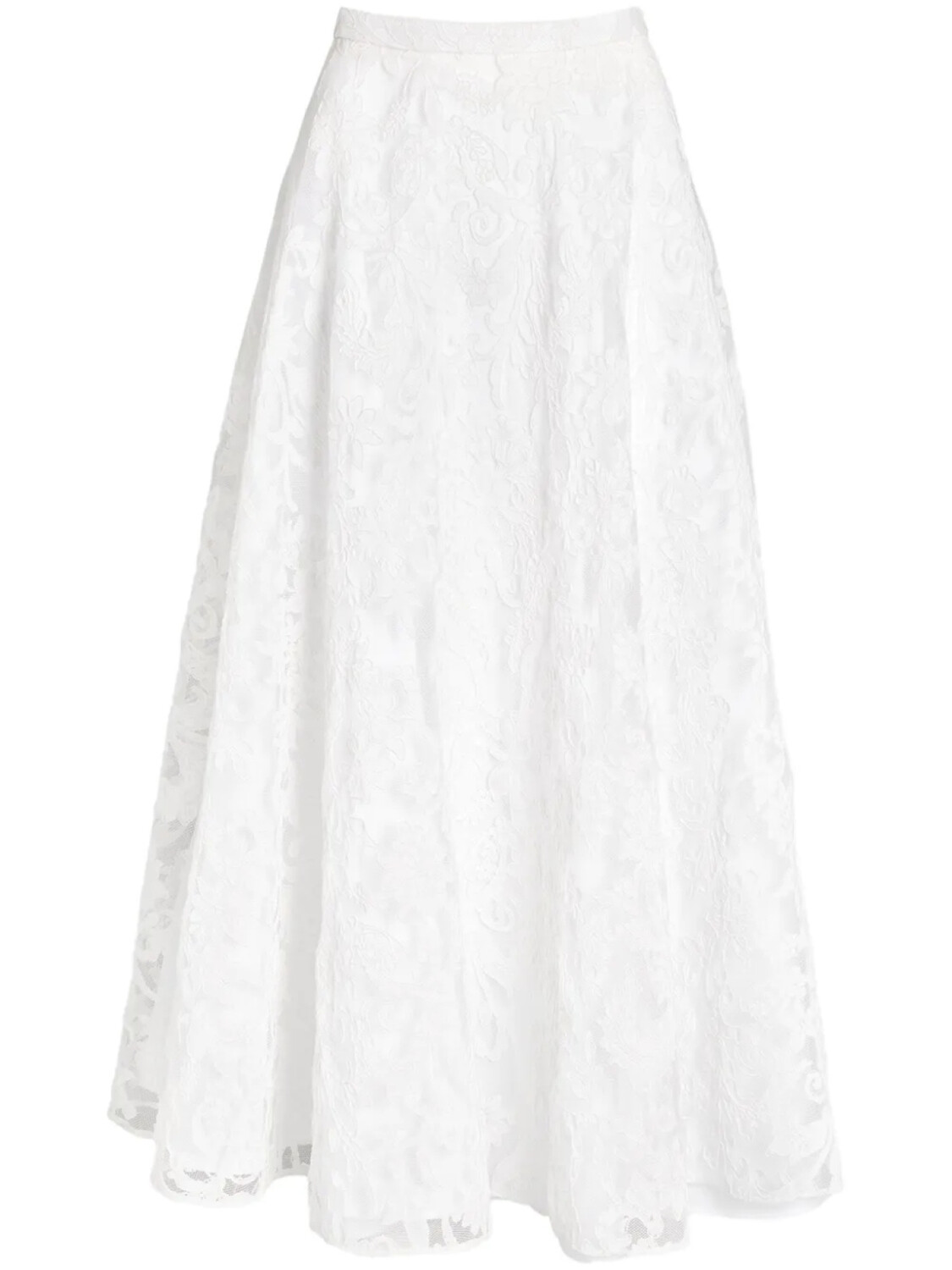 

Giambattista Valli кружевная юбка макси, белый