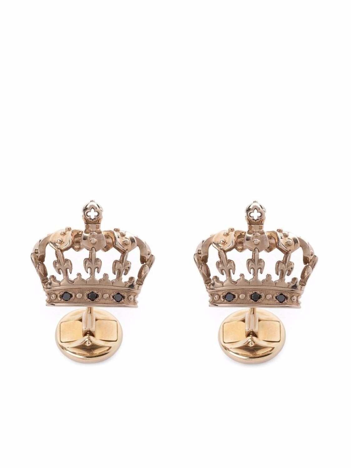 

Декорированные запонки Dolce & Gabbana, золотой