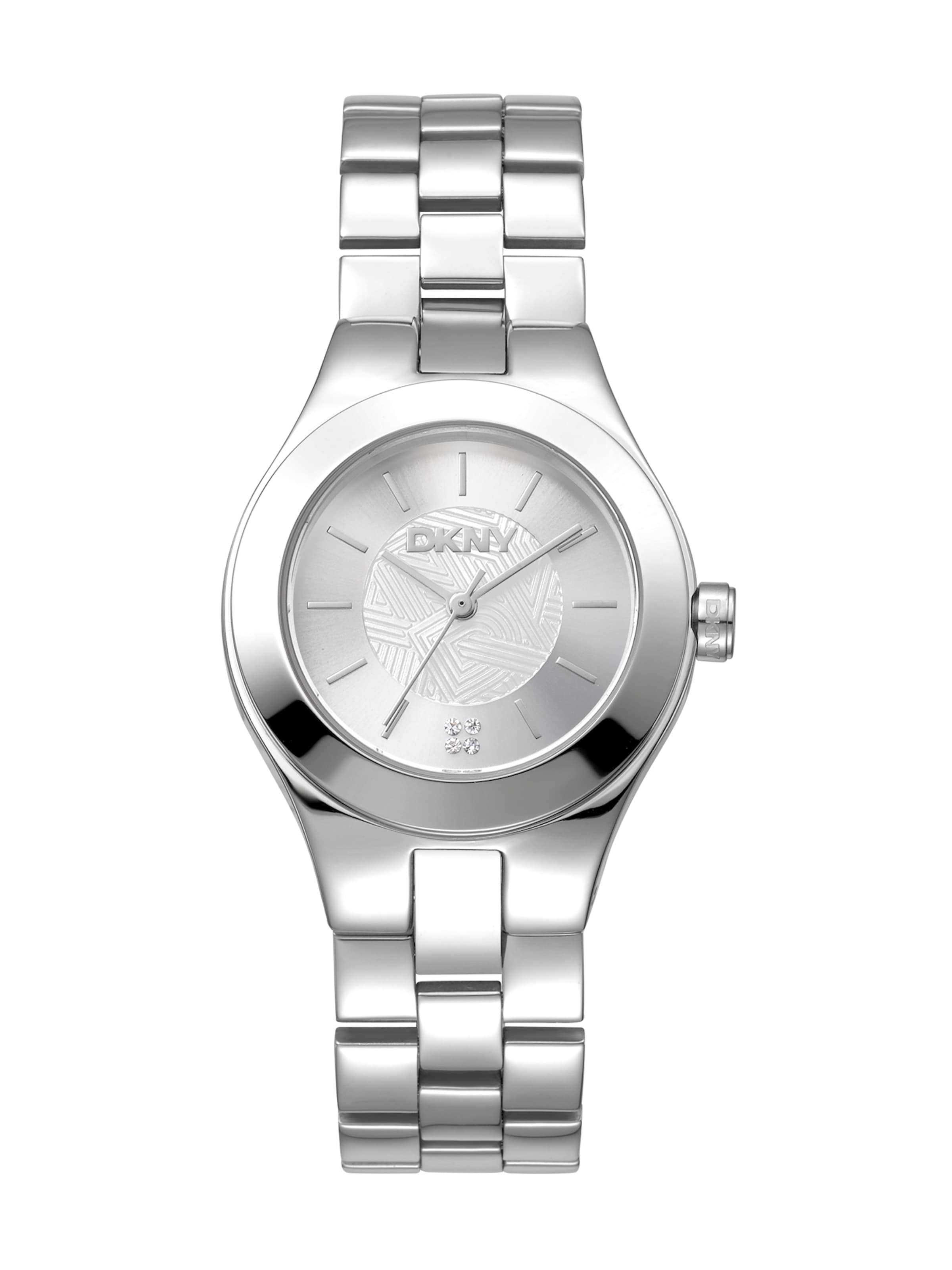 

DKNY Часы Analog 'Parsons Midi' в серебристом цвете