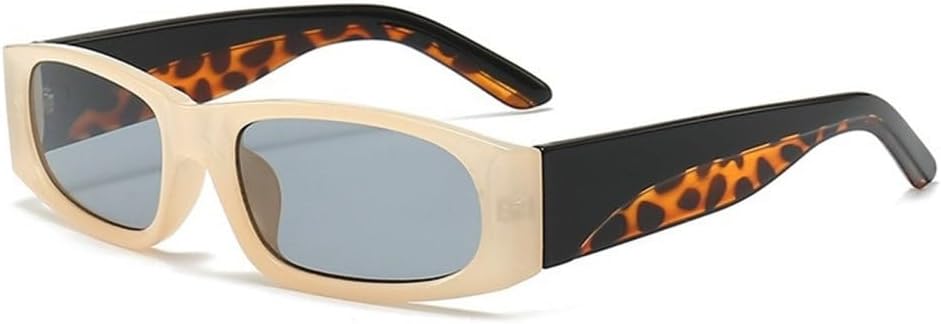 

Модные прямоугольные солнцезащитные очки для женщин и мужчин, с поликарбонатными линзами и оправой, в тренде, с леопардовым принтом, с защитой от УФ-излучения UV400 LVTFCO, C6