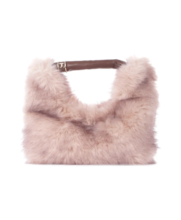 

Стильная бежевая женская сумочка Blugirl, бежевый