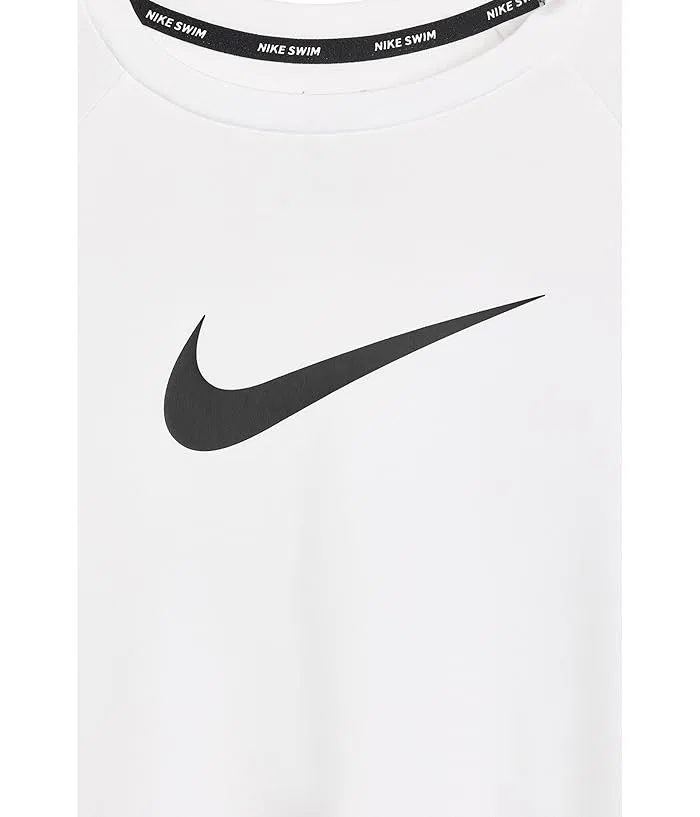 Футболка с длинным рукавом Hydroguard Essential Dri-Fit UV Nike Kids, White — фото 3