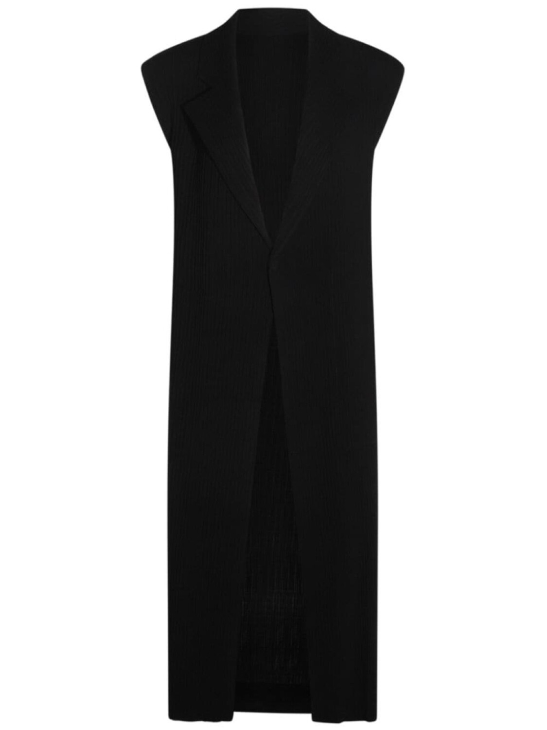 

Жилет Issey Miyake Hatching Pleats, черный