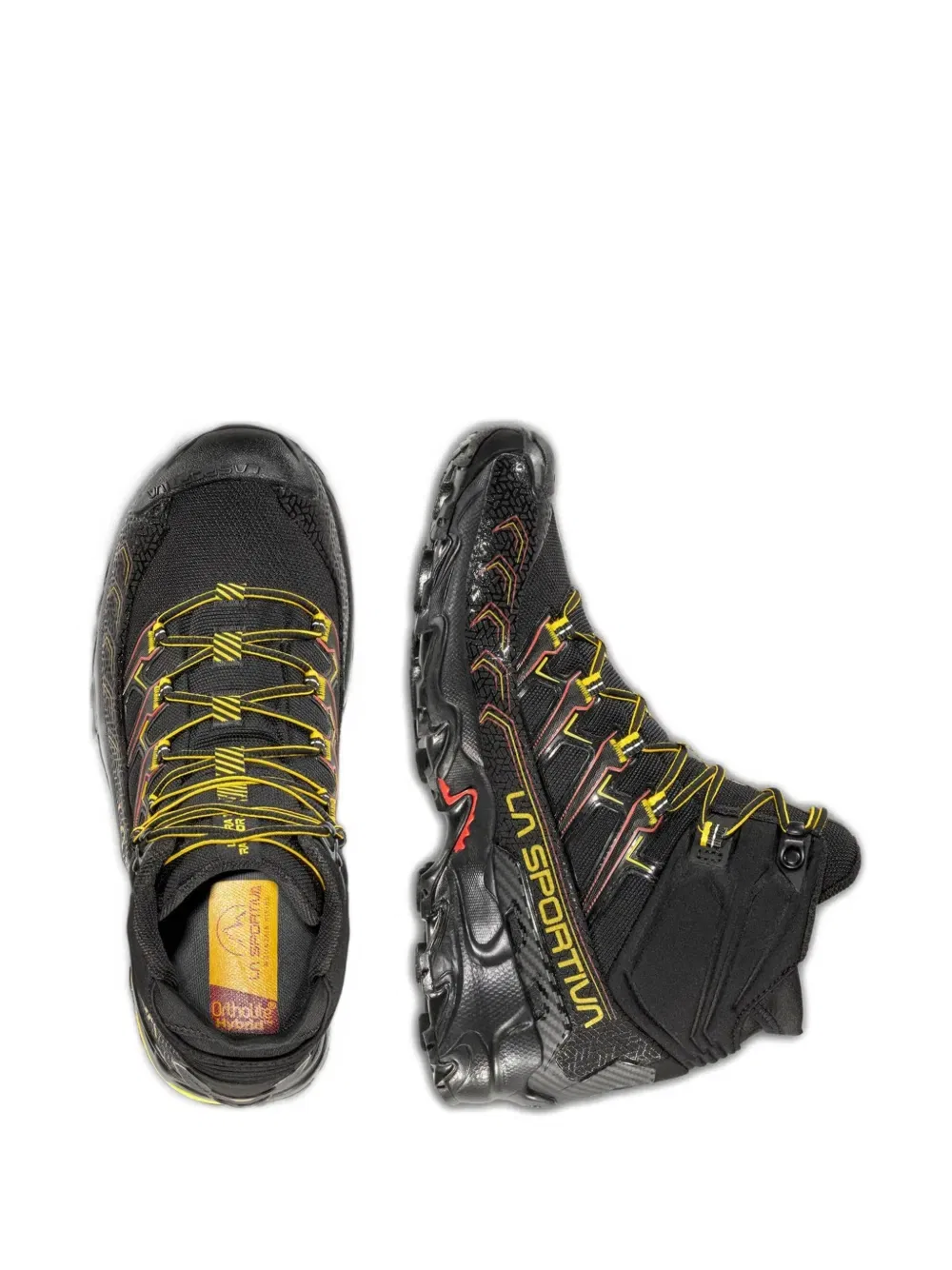 Кроссовки Ultra Raptor II на шнуровке La Sportiva, черный — фото 4
