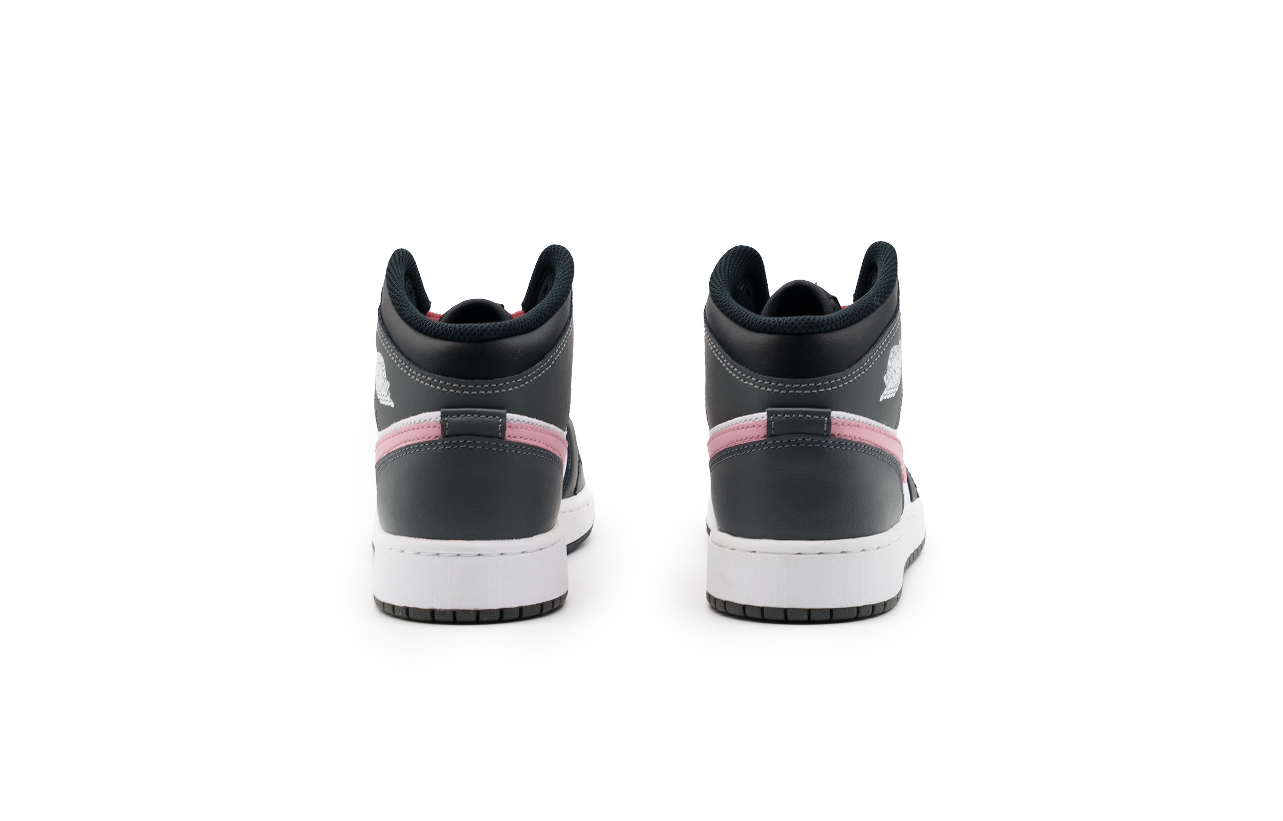 Кроссовки Air 1 Slip с амортизацией средней высоты для детей и подростков Jordan, розовый — фото 4