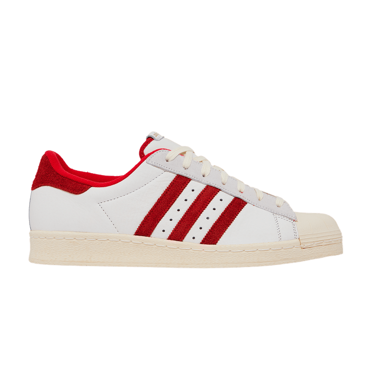 

Кроссовки adidas Superstar 82 'White Vivid Red', белый