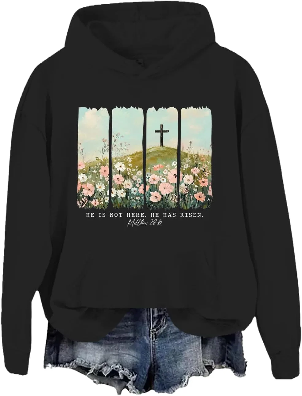 

Толстовка He Is Not Here For He Has Risen Whaiveen