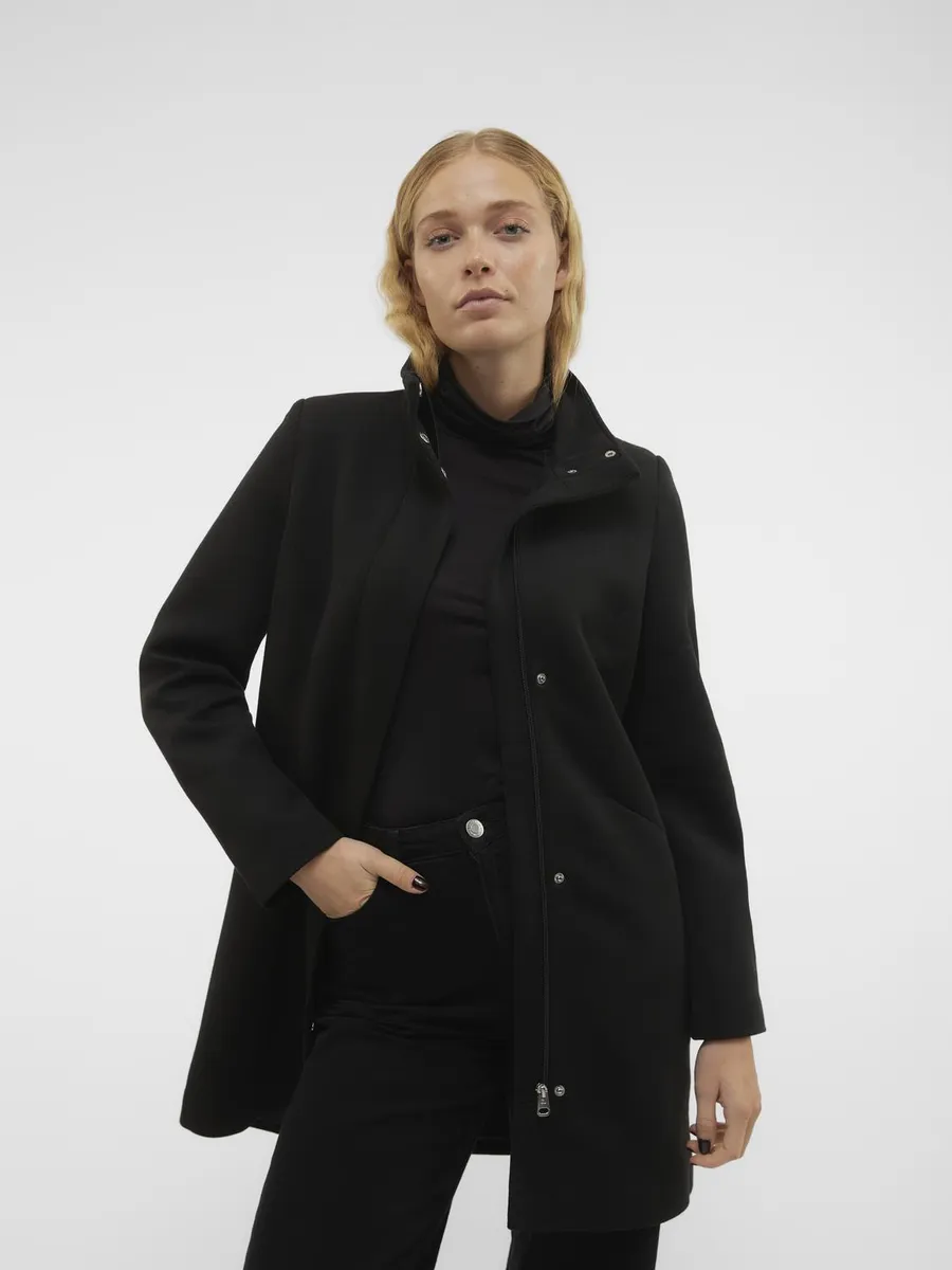 

Длинное пальто Vero Moda "VMVERODONA BELL COAT GA BOOS", черный