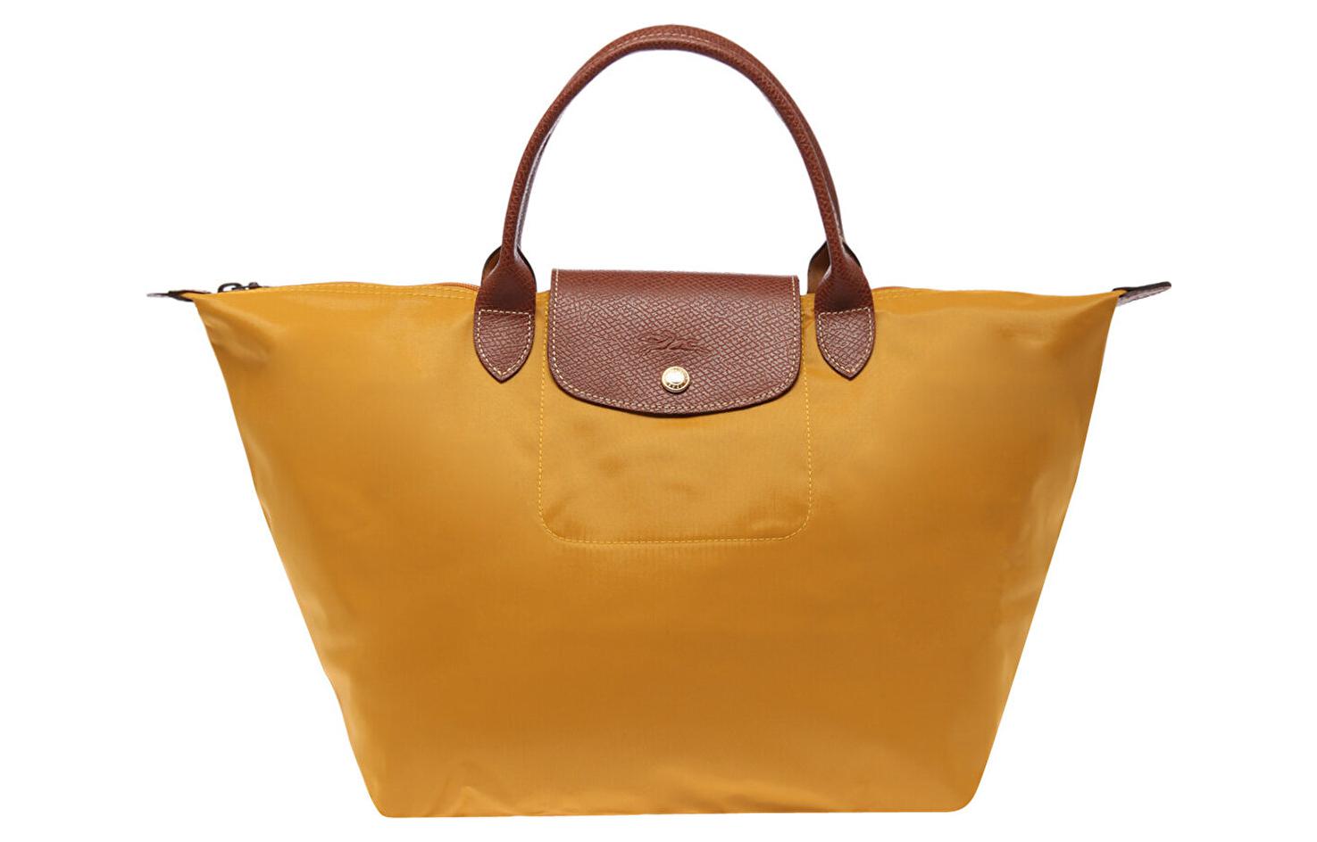 

Сумка Le Pliage Recycled Canvas, Сумка Пельмень, Женская Средняя Желтая LONGCHAMP