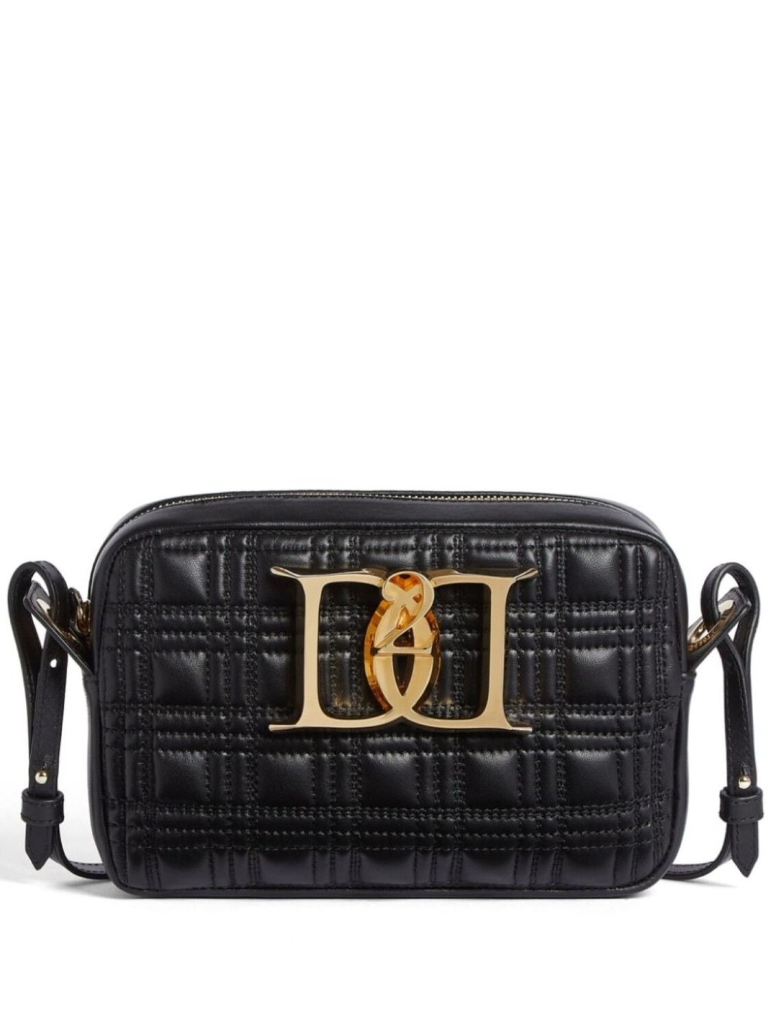 

DSQUARED2 стеганая сумка через плечо, черный
