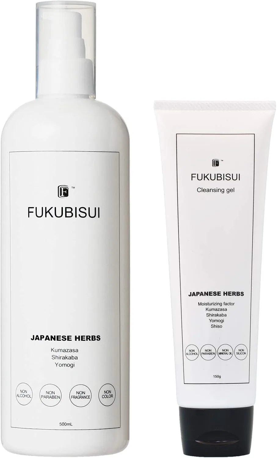 Набор очищающего геля и лосьона Fukubisui Amulet Skin Care, 500 мл + 150 г Fukumizu