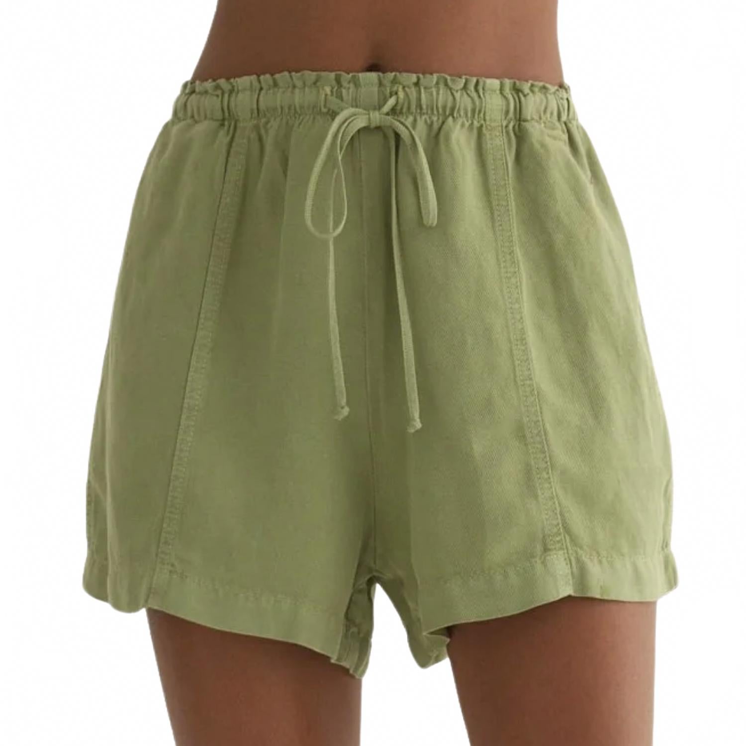 

Шорты с оборками на талии и швом, летний мох Bella Dahl, summer moss