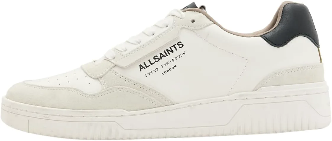 

Мужские кеды AllSaints Regan Low Top, белый/черный