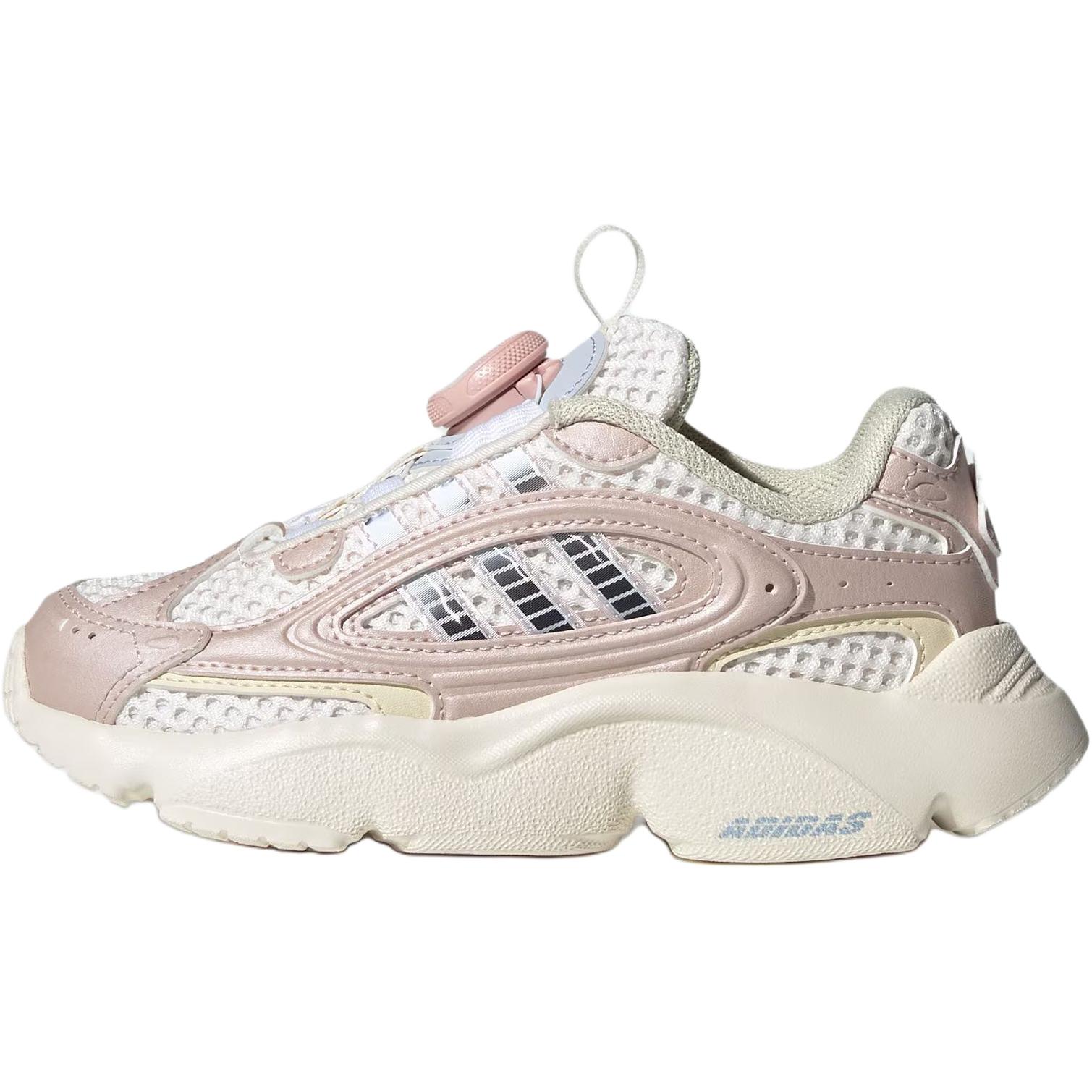 

Adidas Originals Детские кроссовки Ozmillen, устойчивые к истиранию, розовые, белые, для детей от 3 до 7 лет