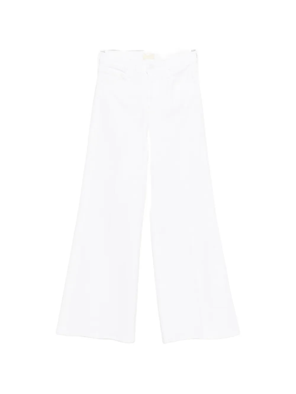 

Джинсы широкого кроя Mother, белый